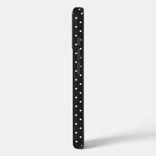 Seamless black and white polka dot pattern  Case-Mate iPhoneケース (裏面 / 左)