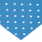 Seamless blue background polka dot pattern  テーブルクロス (アングル)