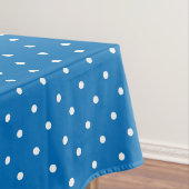 Seamless blue background polka dot pattern  テーブルクロス (インサイチュ)