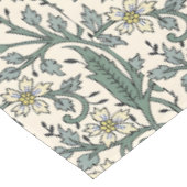 Seamless blue, yellow, and white floral pattern  テーブルクロス (アングル)