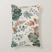 Seamless boho botanical pattern Flowers  アクセントクッション (正面(垂直))