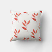 seamless botanical  simple pattern  with bright pl クッション (裏面)