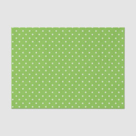 Seamless  bright lime polka dot pattern  薄葉紙