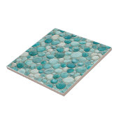 Seamless Ceramic Tile – Realistic 3D Pebble Design タイル (側面)