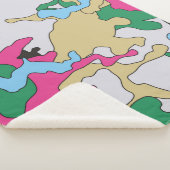Seamless colorful camouflage background pattern. C シェルパブランケット (3/4)