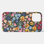 Seamless decorative elegant pattern with cute flow Case-Mate iPhoneケース (裏面 (横))
