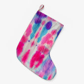 Seamless dirty art. Bright colorful colors. Contem スモールクリスマスストッキング (正面 (吊り時))