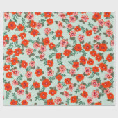 Seamless ditsy pattern in small cute wild flowers. ラッピングペーパー (フラット)