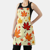 Seamless Fall Foliage Design エプロン (インサイチュ)