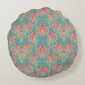 Seamless floral pattern ラウンドクッション (裏面)