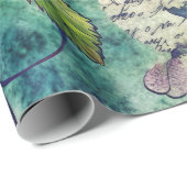 Seamless Floral Pattern Furniture Decoupage Paper ラッピングペーパー (ロールコーナー)