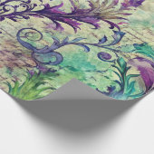Seamless Floral Pattern Furniture Decoupage Paper ラッピングペーパー (角)