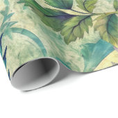 Seamless Floral Pattern Furniture Decoupage Paper ラッピングペーパー (ロールコーナー)