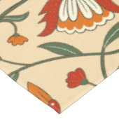 Seamless floral pattern in beige background テーブルクロス (アングル)