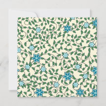 Seamless floral pattern on beige background