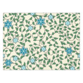 Seamless floral pattern on beige background テーブルクロス (正面(横))