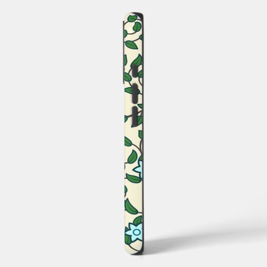 Seamless floral pattern on beige background Case-Mate iPhoneケース (裏面 / 左)