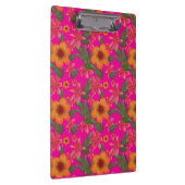 Seamless Floral Pattern Red Flowers Cute Botanical クリップボード (右)