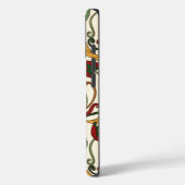 Seamless floral pattern with red and yellow  Case-Mate iPhoneケース (裏面 / 左)