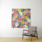 Seamless flower pattern on backgroundfloral, patte タペストリー (インサイチュ(横))