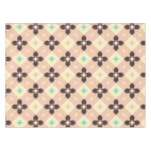 Seamless geometric floral  pattern テーブルクロス (正面(横))