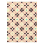 Seamless geometric floral  pattern テーブルクロス (正面)