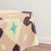 Seamless geometric floral  pattern テーブルクロス (インサイチュ)