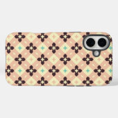 Seamless geometric floral  pattern Case-Mate iPhoneケース (裏面 (横))