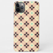 Seamless geometric floral  pattern iPhoneケース (裏面)