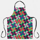 Seamless geometric pattern エプロン (正面)