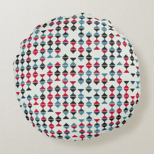 Seamless geometric pattern design illustrationabst ラウンドクッション (裏面)