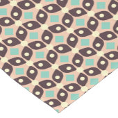 Seamless geometric pattern in dark brown leaf  ショートテーブルランナー (コーナー)