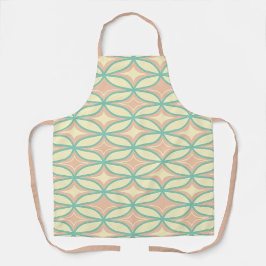  Seamless geometric pattern in diamond shapes  エプロン (正面)