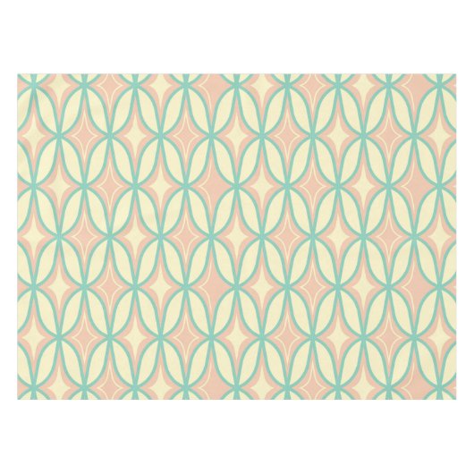  Seamless geometric pattern in diamond shapes  テーブルクロス (正面(横))