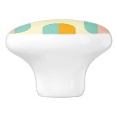 Seamless geometric pattern in retro vibes セラミックノブ (側面)