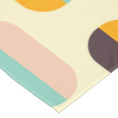 Seamless geometric pattern in retro vibes テーブルクロス (アングル)