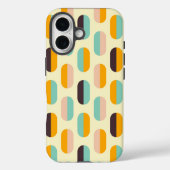 Seamless geometric pattern in retro vibes Case-Mate iPhoneケース (裏面)