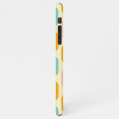 Seamless geometric pattern in retro vibes iPhoneケース (左側)