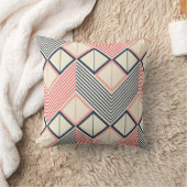 Seamless geometric pattern of horizontal zigzag in クッション (ブランケット)