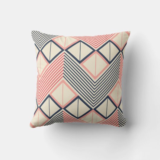 Seamless geometric pattern of horizontal zigzag in クッション (裏面)