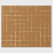 Seamless geometric pattern with abstract brush str ラッピングペーパー (フラット)