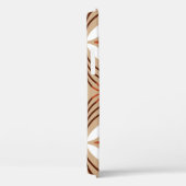 Seamless geometric pattern with flowers Case-Mate iPhoneケース (裏面 / 右)