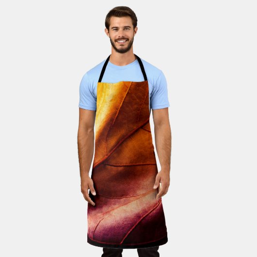 Seamless graphic pattern of repeating geometric po エプロン (着用した状態)