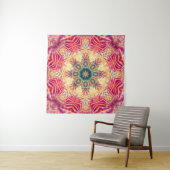 Seamless kaleidoscope colorful texture. Illustrati タペストリー (インサイチュ)