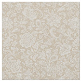 Seamless Lace Floral Pattern ファブリック (クローズアップ)
