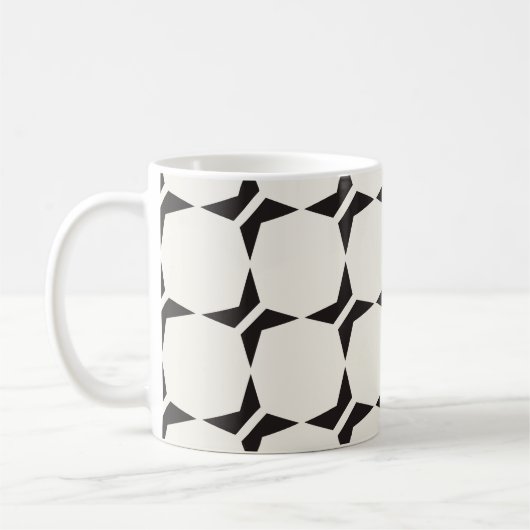seamless lattice pattern. Modern stylish texture.  コーヒーマグカップ (左)