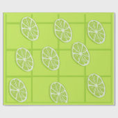 Seamless Lime Delight Wrapping Paper ラッピングペーパー (フラット)