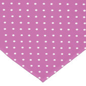 Seamless magenta background polka dot pattern ショートテーブルランナー (コーナー)