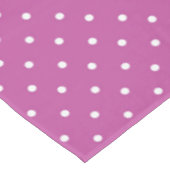 Seamless magenta background polka dot pattern テーブルクロス (アングル)