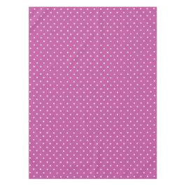 Seamless magenta background polka dot pattern テーブルクロス